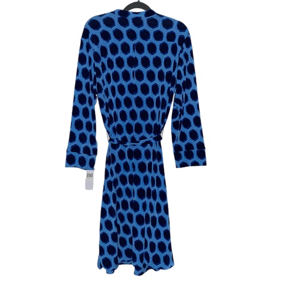 Donna Morgan Women's Long Sleeve Collared Matte Jersey Dress - Picture 7 of 10